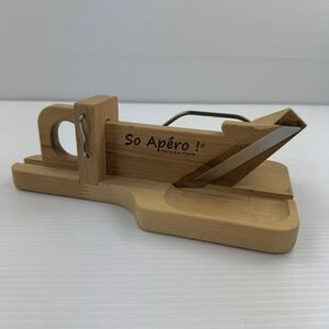 So Apéro Original French Guillotine Saucisson Sausage Salami Slicer